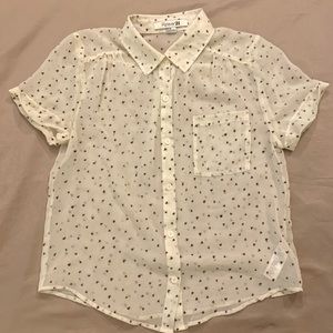 Forever 21 top with hearts